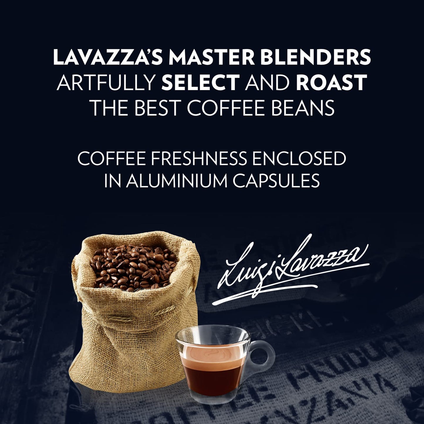 Lavazza Red Quality, Nespresso Compatible Aluminium Capsules, Zero CO2 Impact, 30 Count