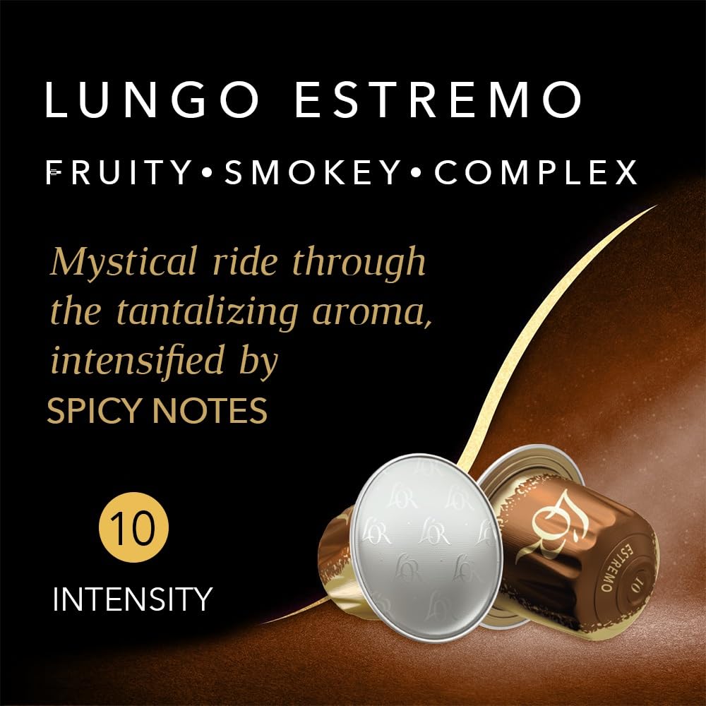 L'OR Espresso Breakfast Variety Box Coffee Pods x40 Nespresso®* Compatible