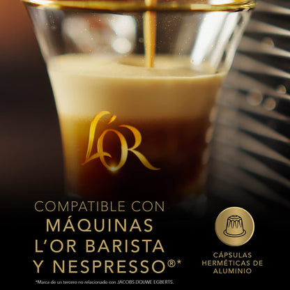 L'OR Espresso Ristretto Coffee Pods x40 Intensity 11 (Pack of 1, Total 40 Capsules)
