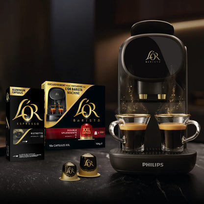 L'OR Espresso Ristretto Coffee Pods x40 Intensity 11 (Pack of 1, Total 40 Capsules)