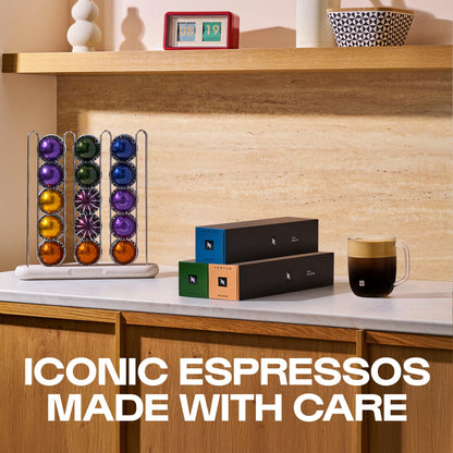 Nespresso Vertuo Coffee Pods, Pack of 30, 10 x Melozio, 10 x Stormio, 10 x Odacio capsules for Nespresso Machines. Make Espressos, Cappuccino and Lattes at home. Recyclable Pods.