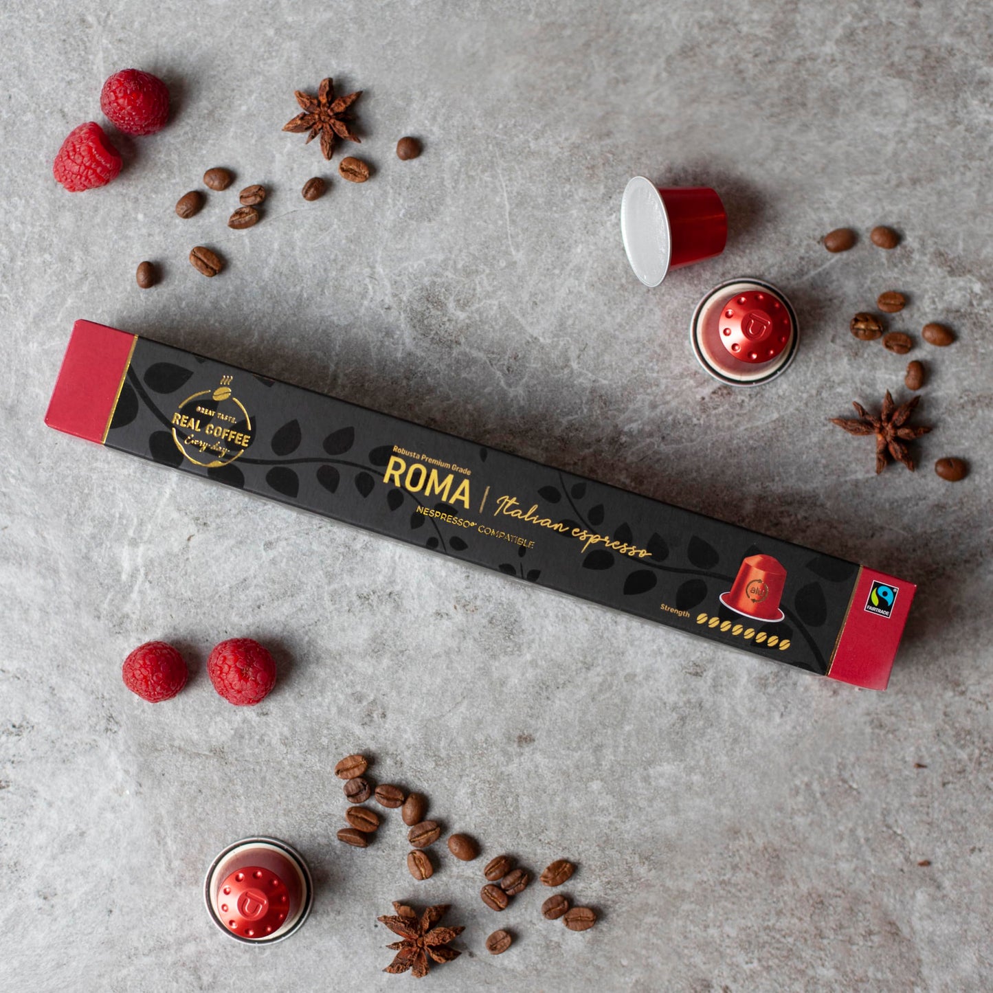 Variety Pack: 100 Nespresso Compatible Pods. 9 Different Varieties With Coffee Capsules